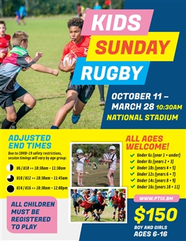 Sunday Rugby: Youth & Minis