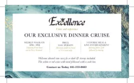Exclusive Dinner Cruise