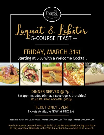 Loquat & Lobster 5-Course Feast