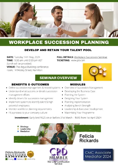 Workplace Succession Planning Seminar
