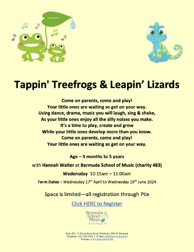 Tappin' Treefrogs & Leapin’ Lizards