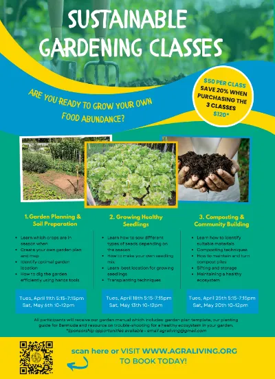 Sustainable Gardening Classes - April 2023