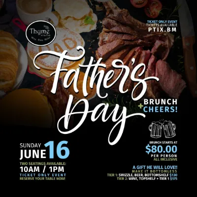 Father's Day Brunch + Cheers!