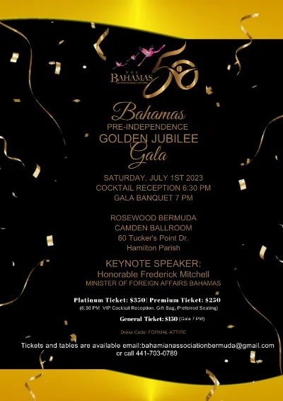 50th Bahamas Pre-Independence Golden Jubilee Gala