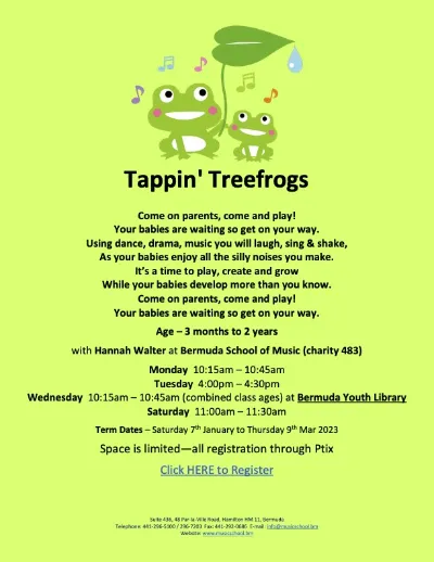 Tappin' Tree Frog