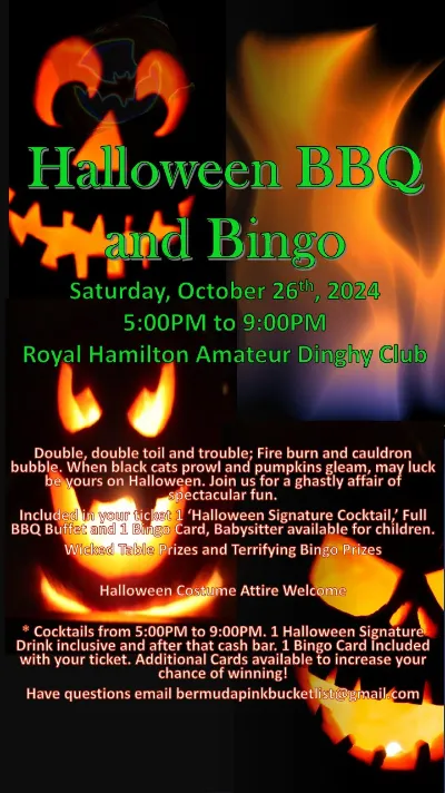 Halloween BBQ Buffet and Bingo