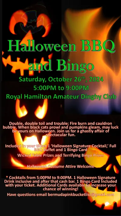 Halloween BBQ Buffet and Bingo