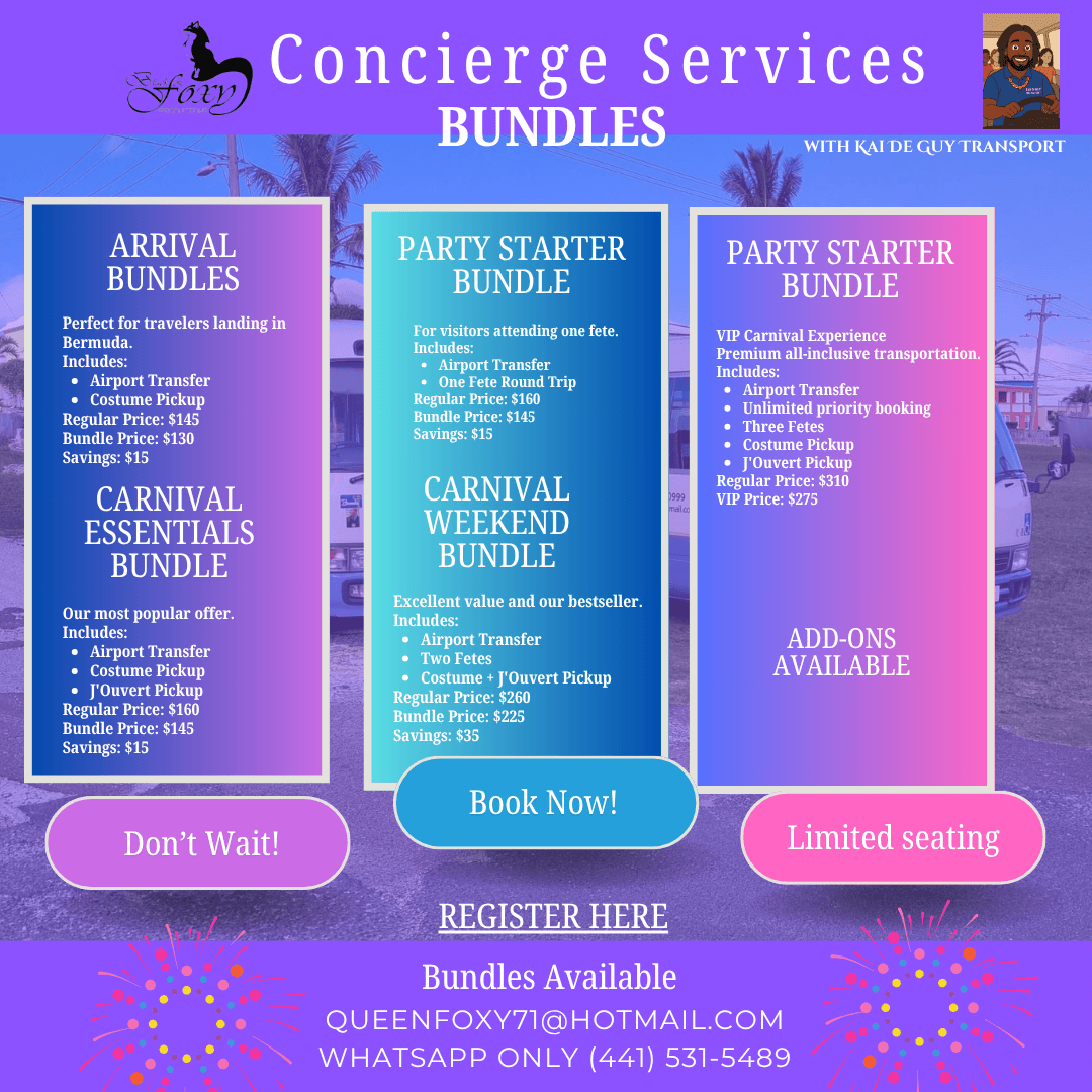 Concierge Services Bermuda Carnival 2026